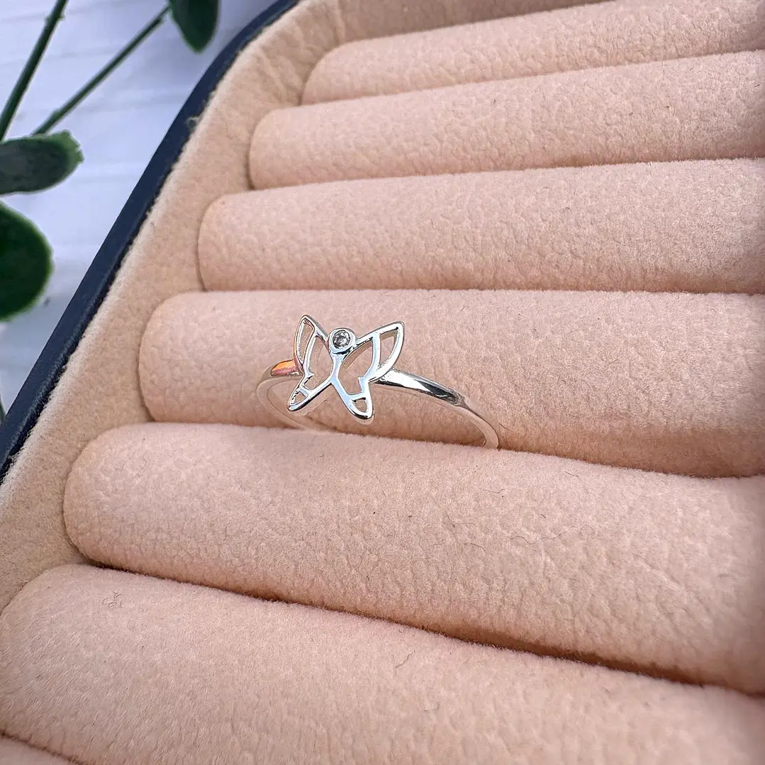 Anillo mariposa de luz  2