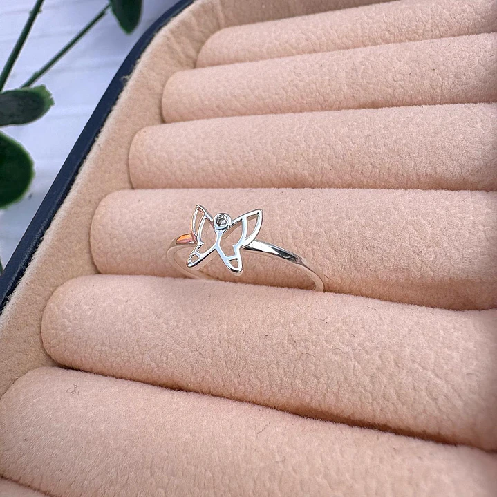 Anillo mariposa de luz  2