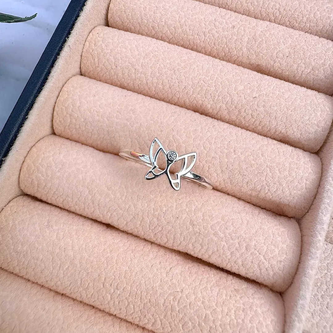 Anillo mariposa de luz  3