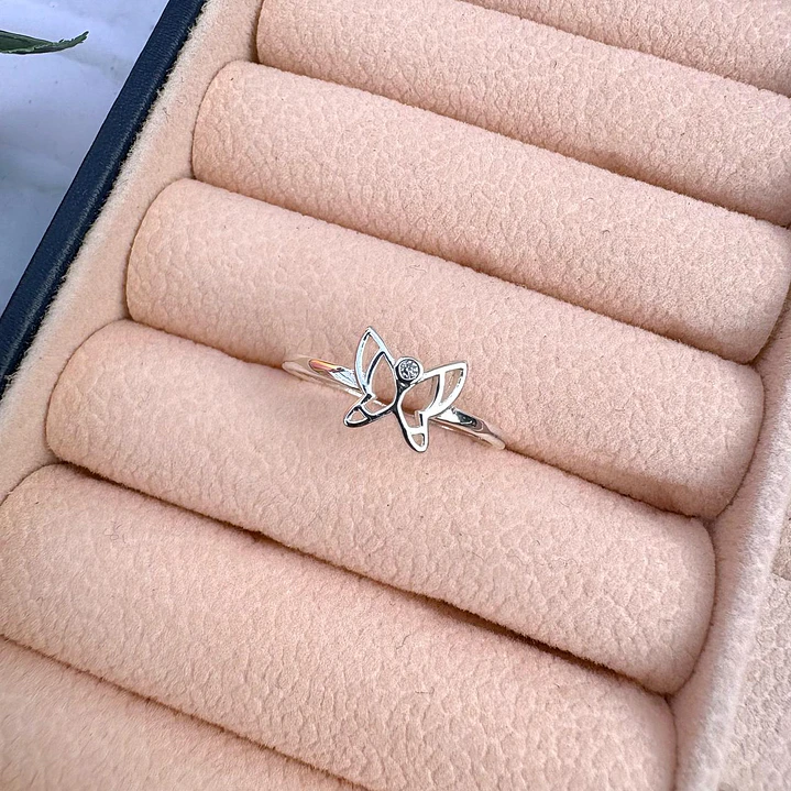 Anillo mariposa de luz  3