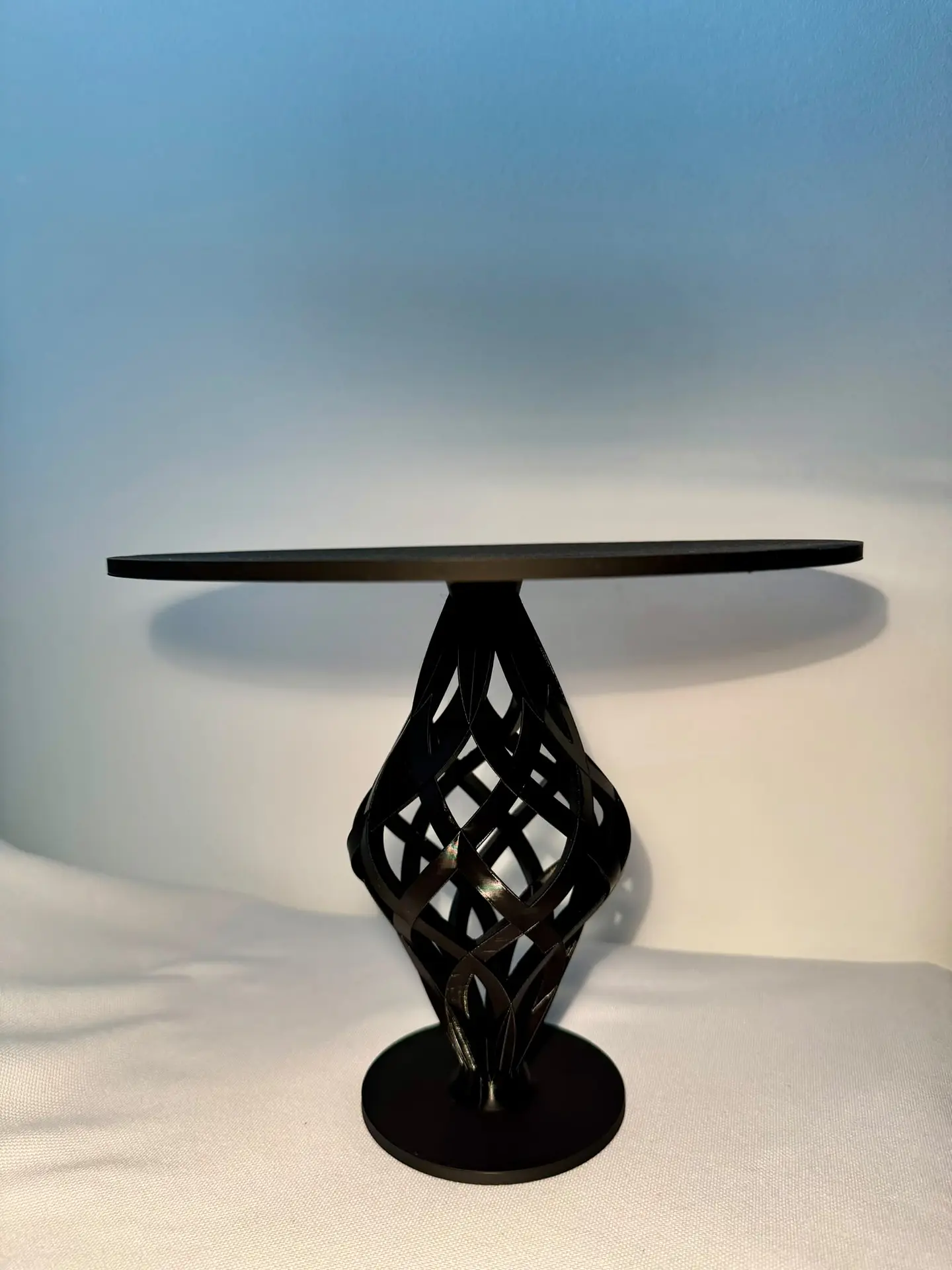 Base alta para Bolo com Pedestal Entrelaçado 2
