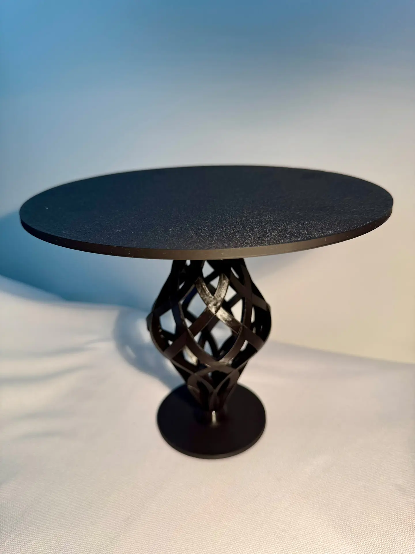 Base alta para Bolo com Pedestal Entrelaçado 3
