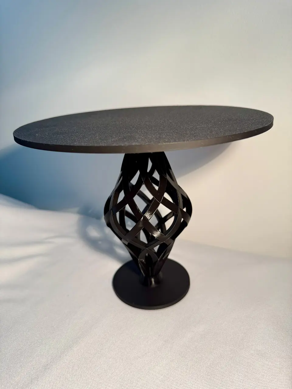 Base alta para Bolo com Pedestal Entrelaçado 4