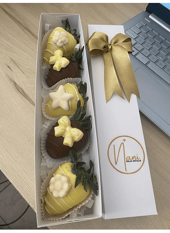Caja de Cinco fresas