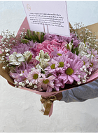 Ramos de flores surtidos margaritas rosas astromelias gipsófila