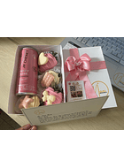 Caja de fresas con chocolate más  JP. Chenet