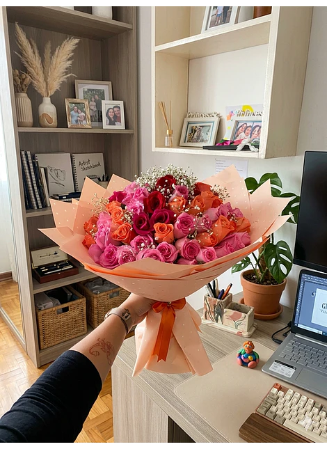 Ramo de 72 rosas 