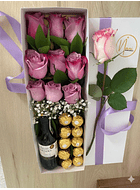 Caja  "Gala y Romance