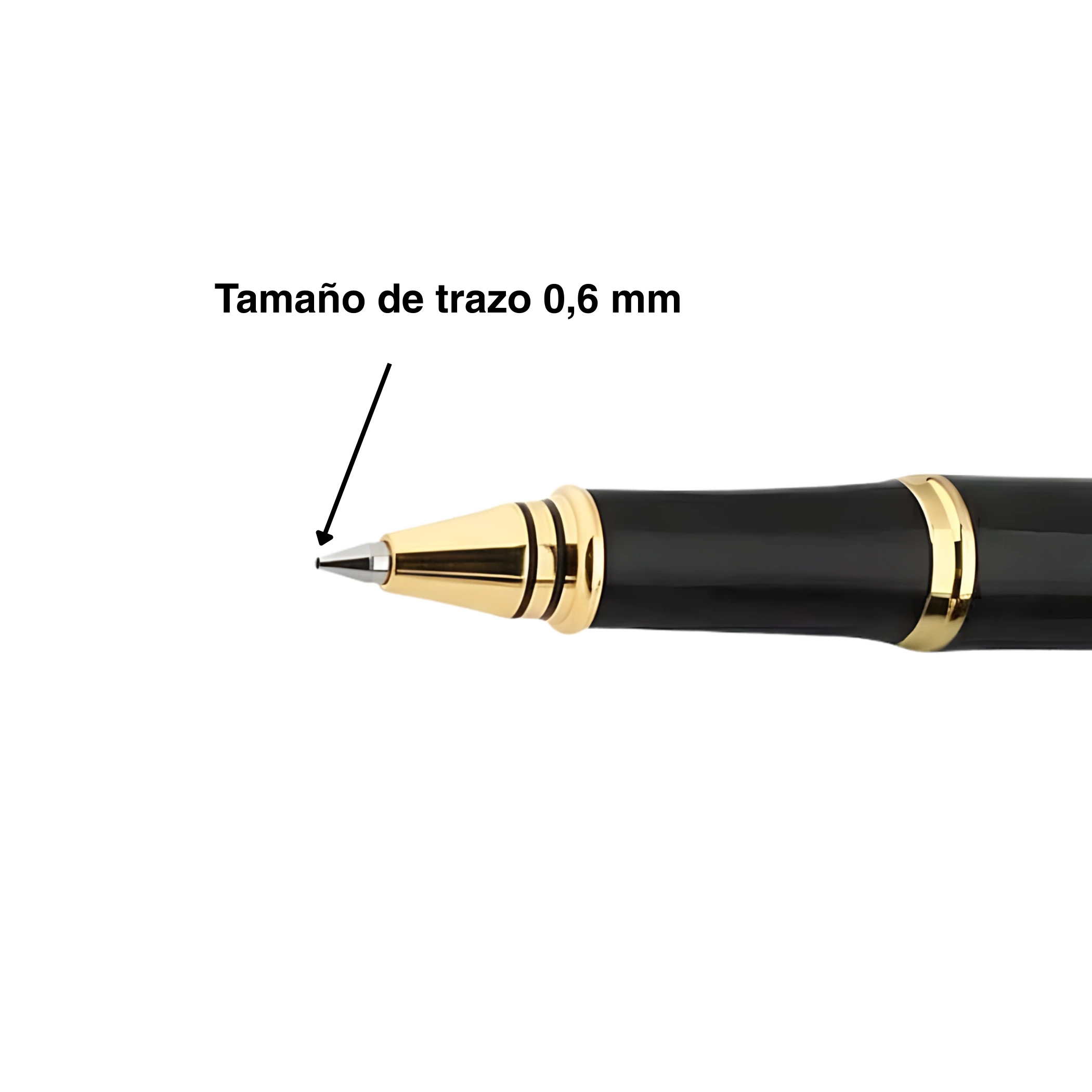 Bolígrafo Negro Personalizado Baoer 388 3