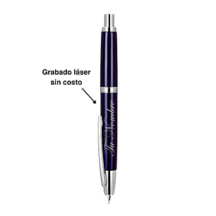 Pluma Azul Personalizada Jinhao 9035