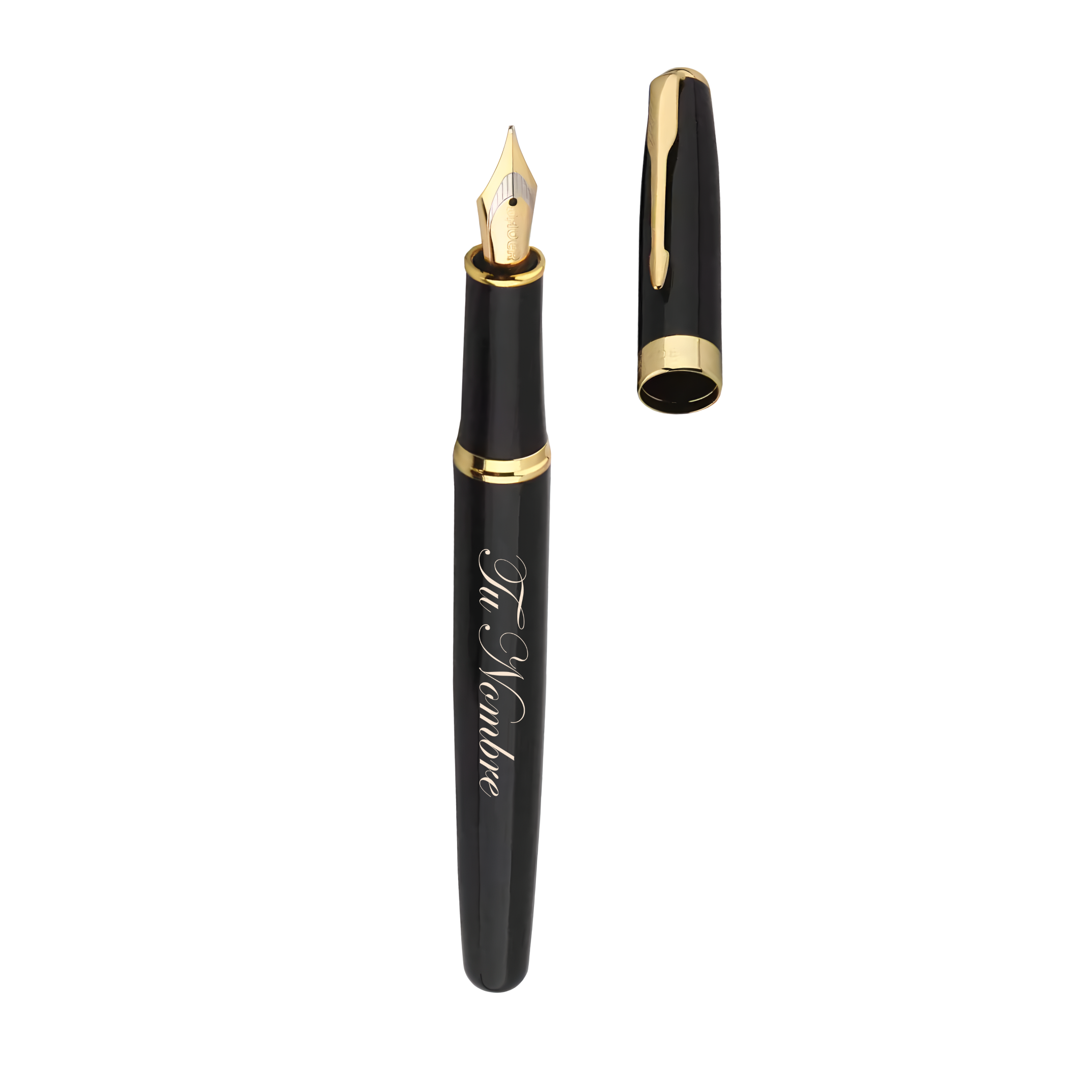 Pluma Negra Personalizada Baoer 388 1