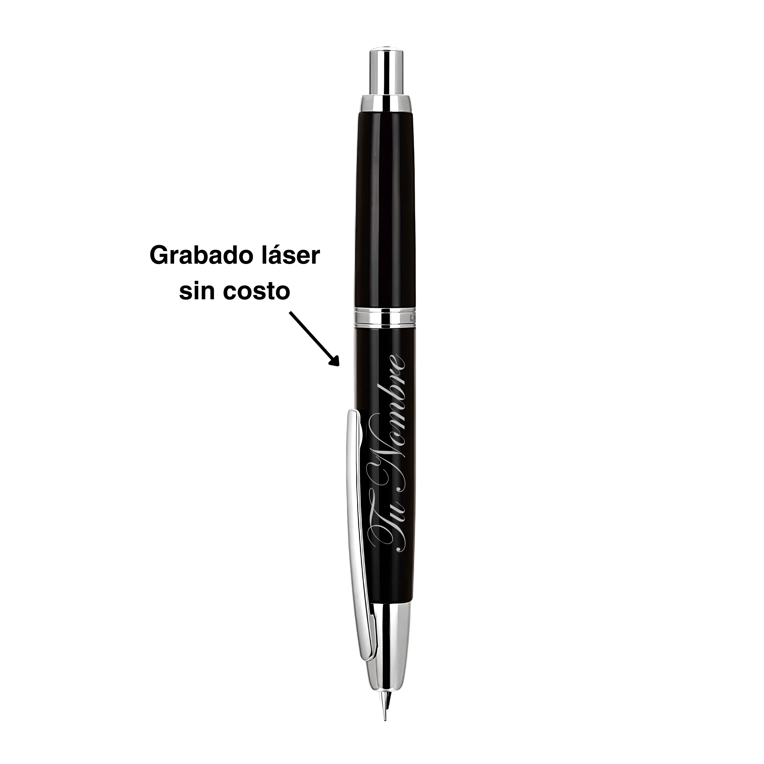 Pluma Negra Personalizada Jinhao 9035 2
