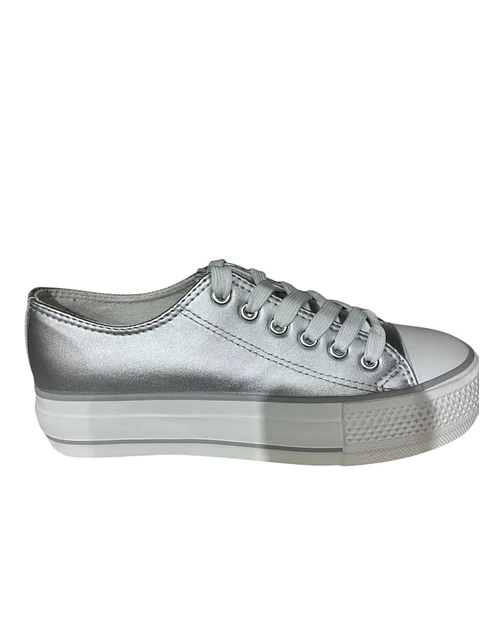 Zapatilla 006 plata