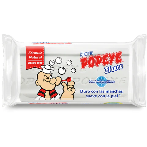 Jabon popeye blanco