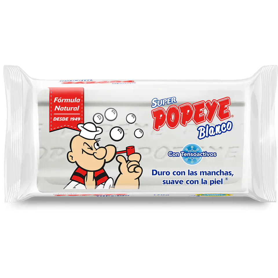 Jabon popeye blanco 1