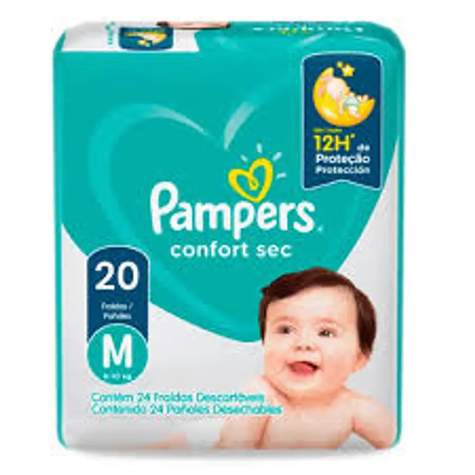 Pampers confort sec M 1