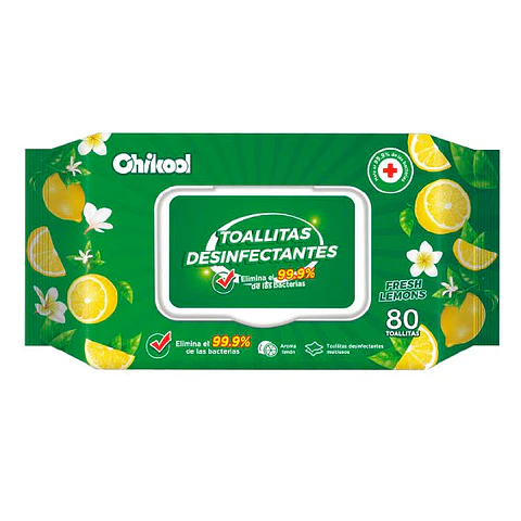 Toalla desinfectante Chikool 80 un.