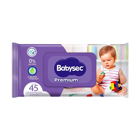 Toalla babysec premium 45uni.