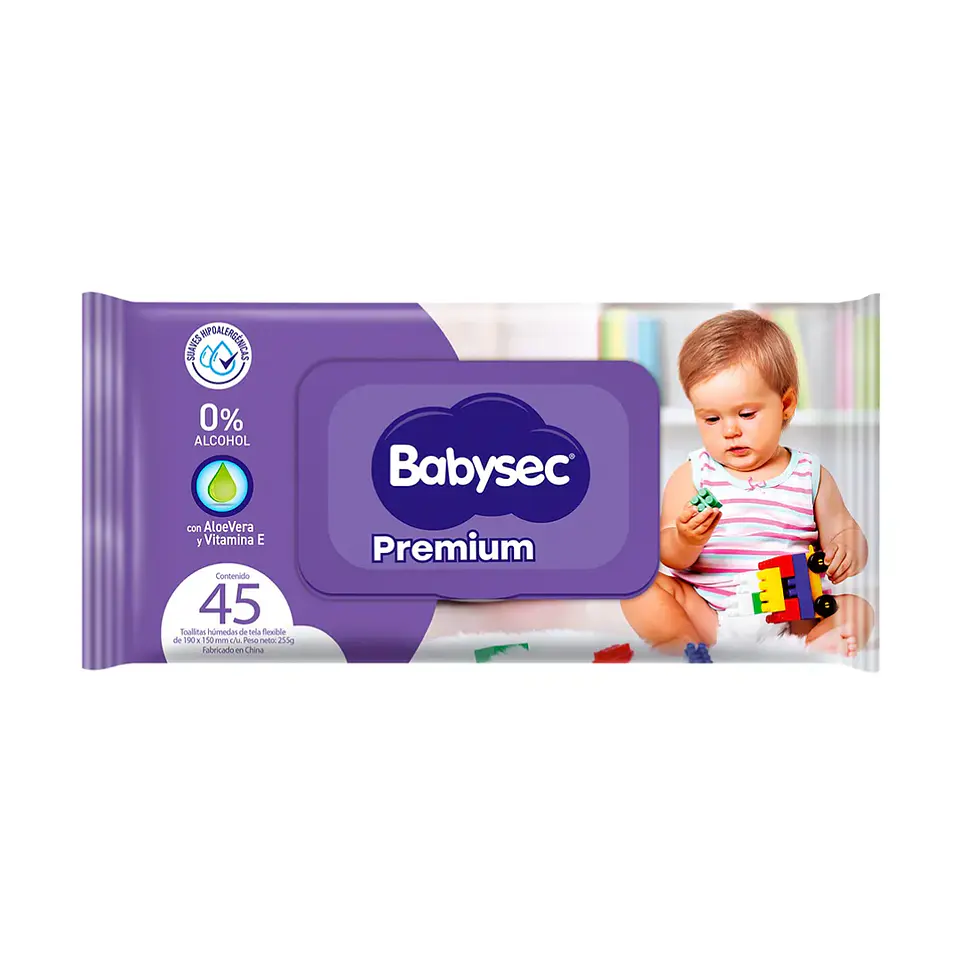 Toalla babysec premium 45uni. 1