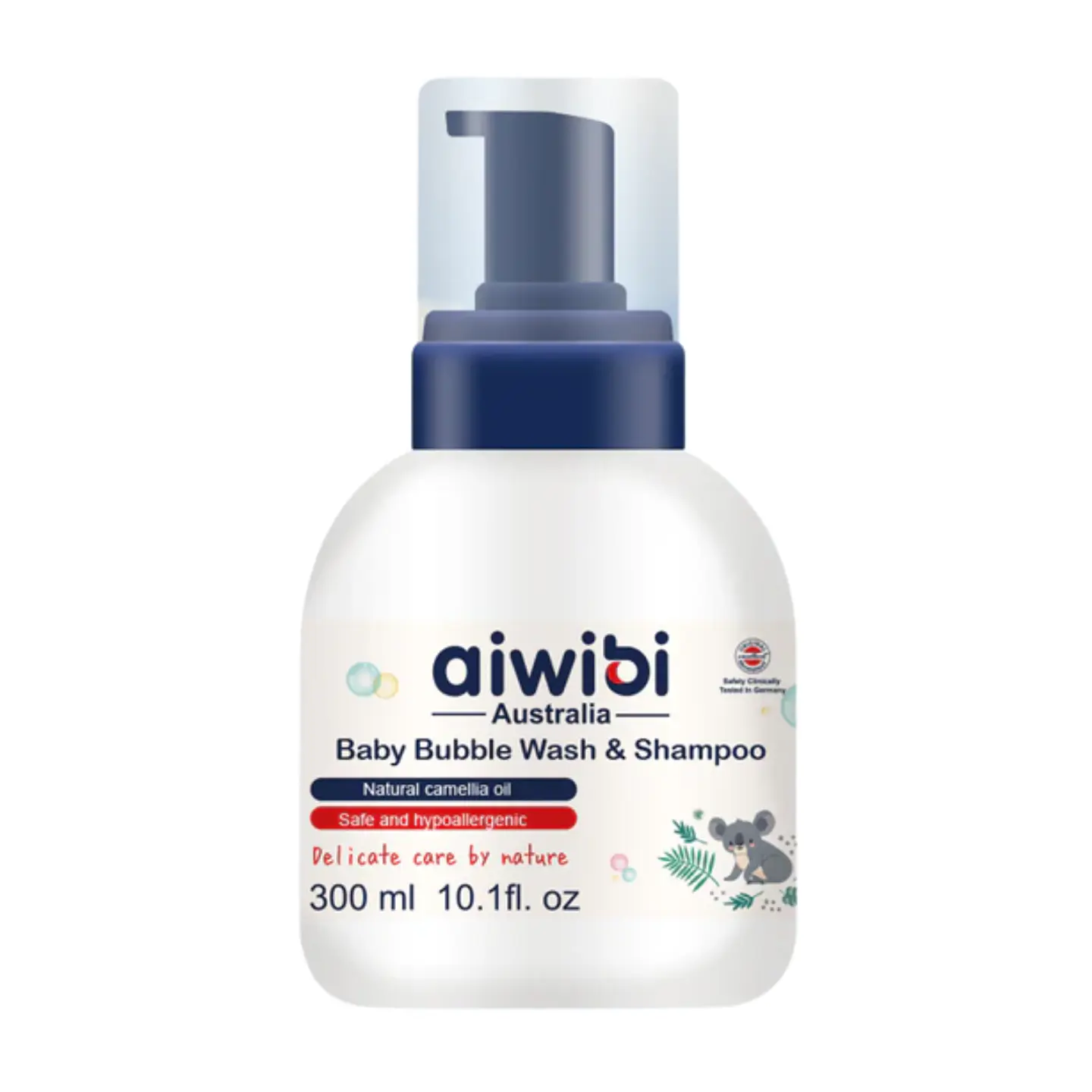 Gel de baño y shampoo de burbujas 300ml 1