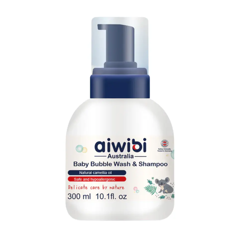Gel de baño y shampoo de burbujas 300ml 1