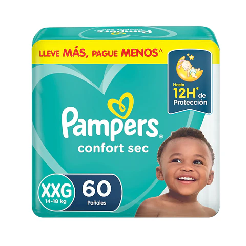 pampers confort sec XXG 60