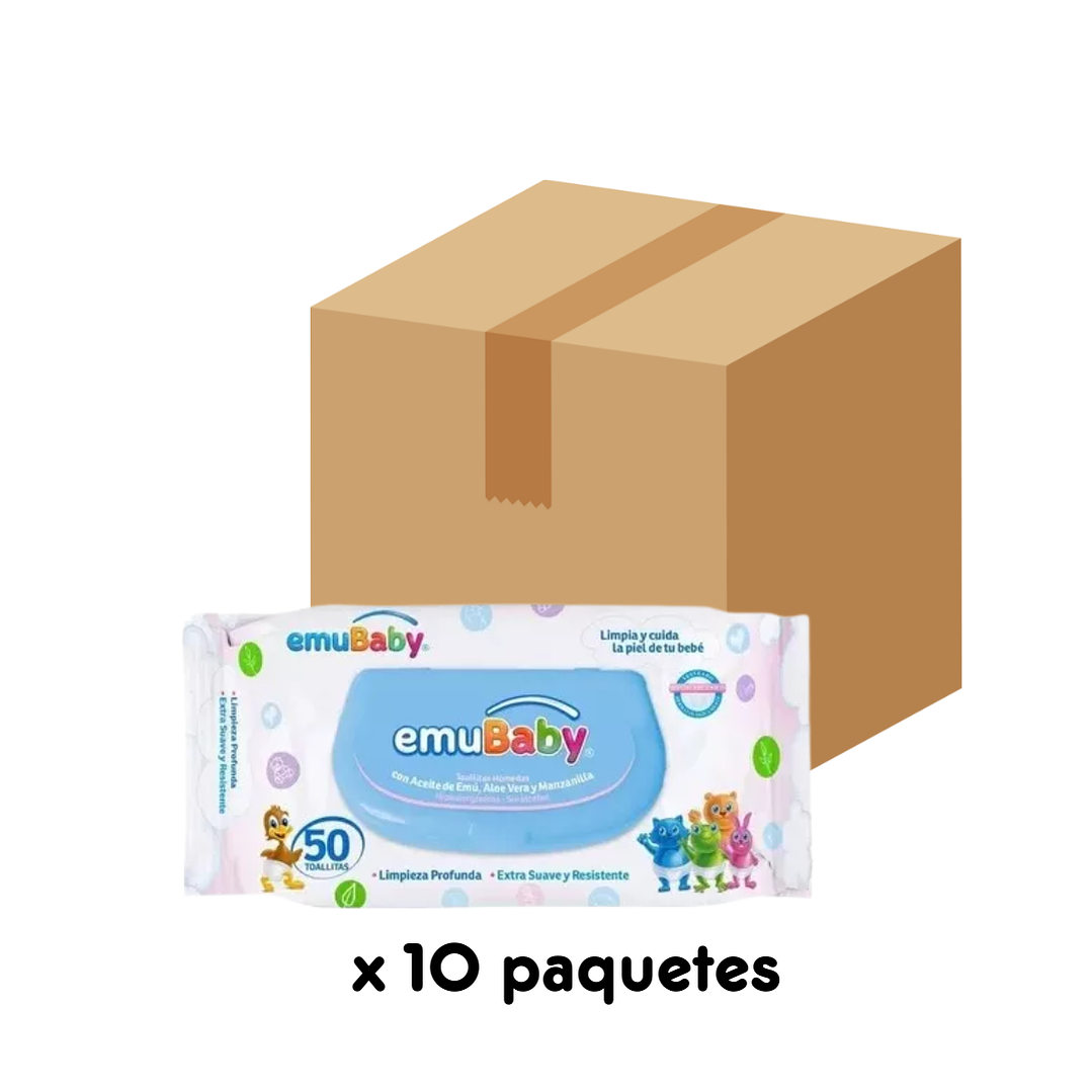 Caja Emubaby con tapa 50uni. 2