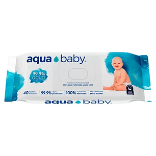 toallas AQUA BABY 40uni.