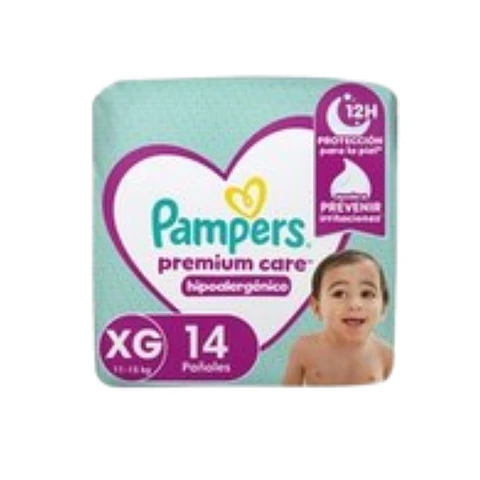 Pampers premium care XG 14uni.