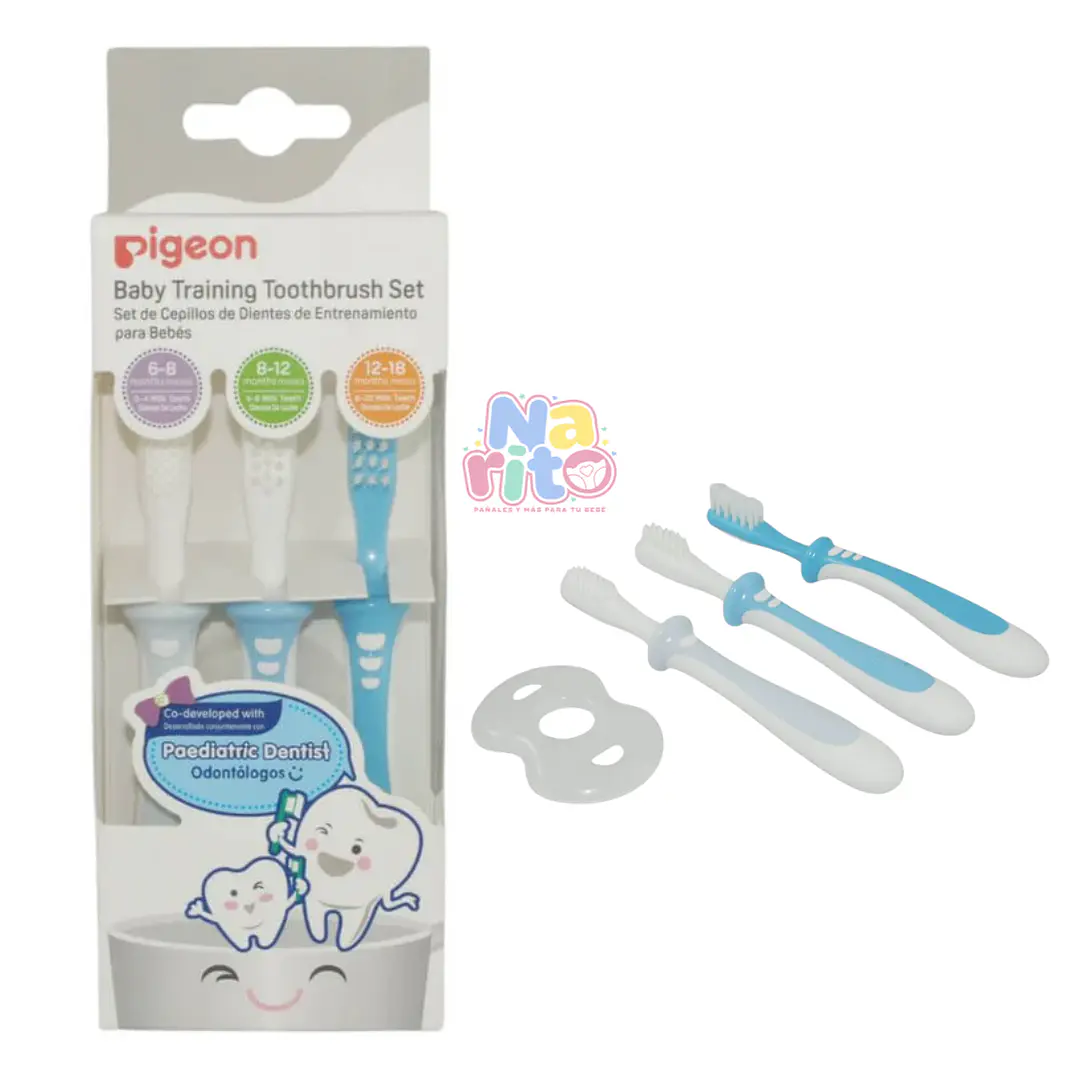 Set cepillo aprendizaje Pigeon 1