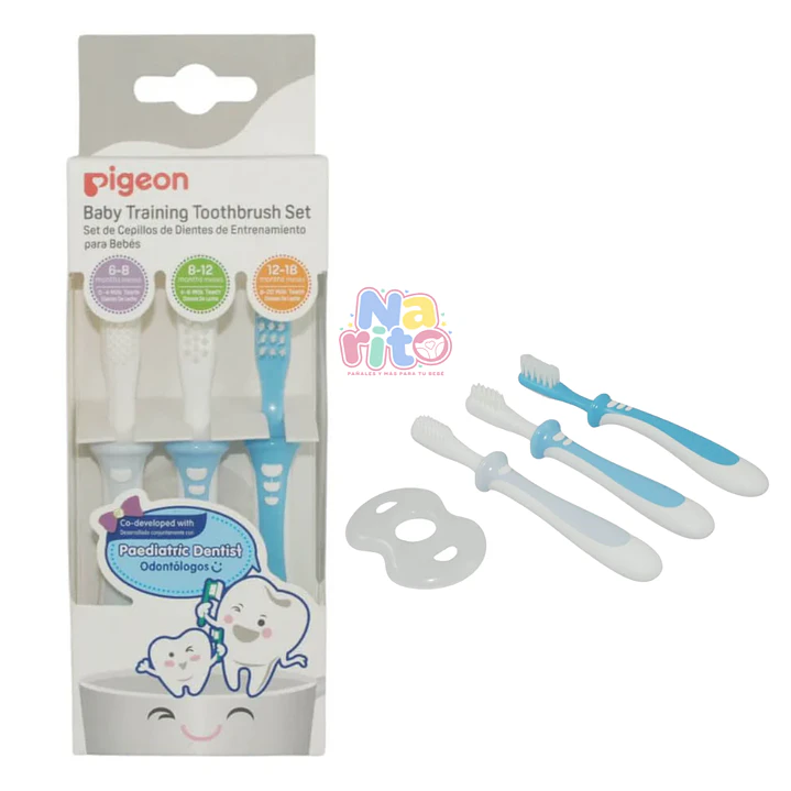 Set cepillo aprendizaje Pigeon 1