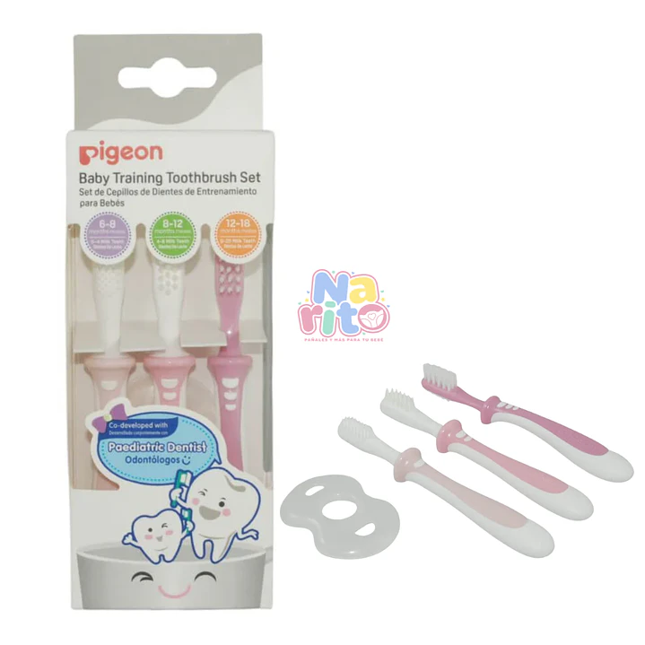 Set cepillo aprendizaje Pigeon 2