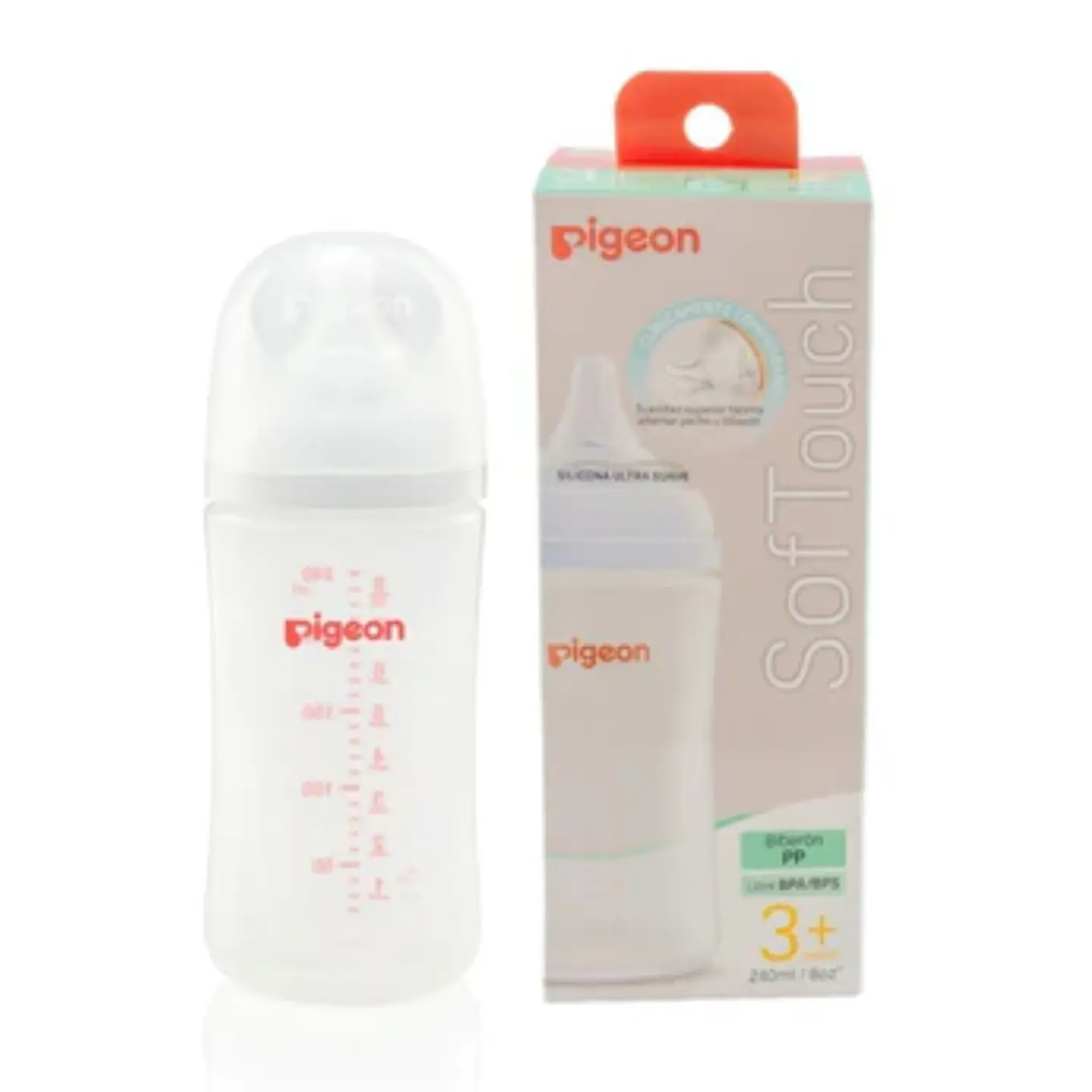 mamadera pigeon Soft Touch 240ml 1