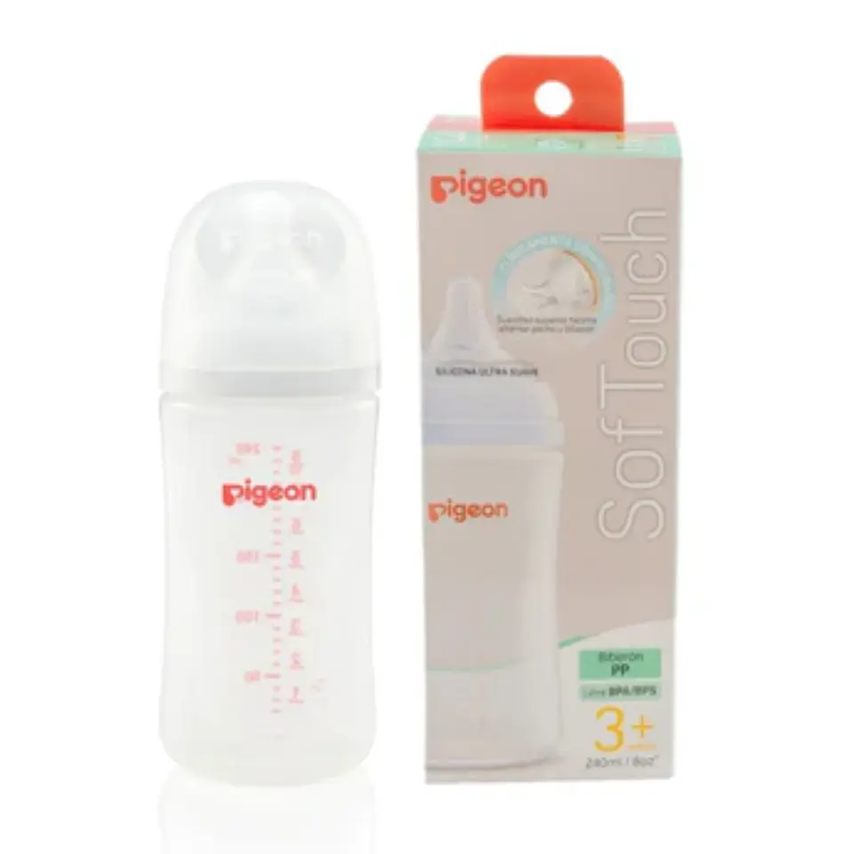 mamadera pigeon Soft Touch 240ml 1