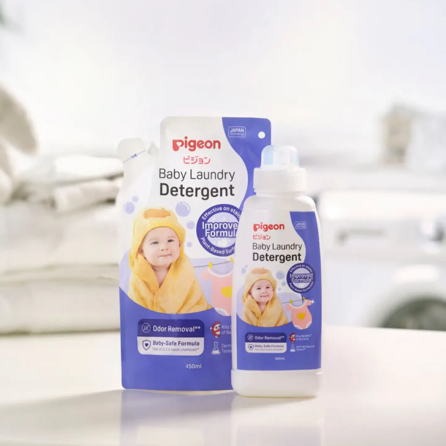 Pack detergente Pigeon  1