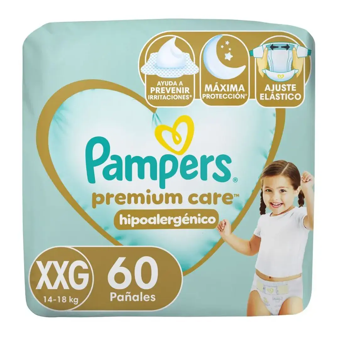 pampers premium care XXG 60 1