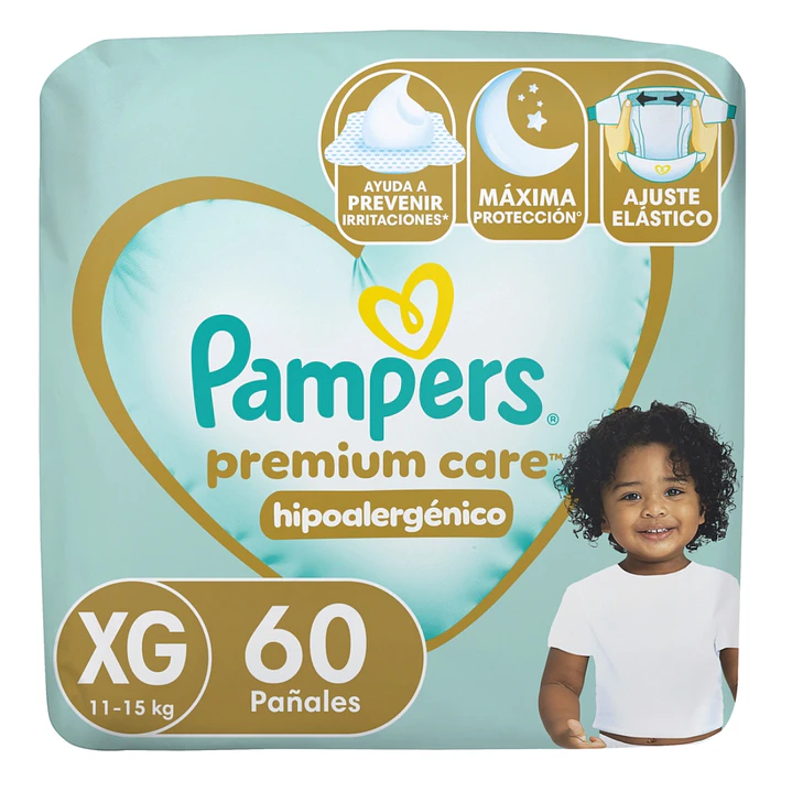 pampers premium care XG 60 1