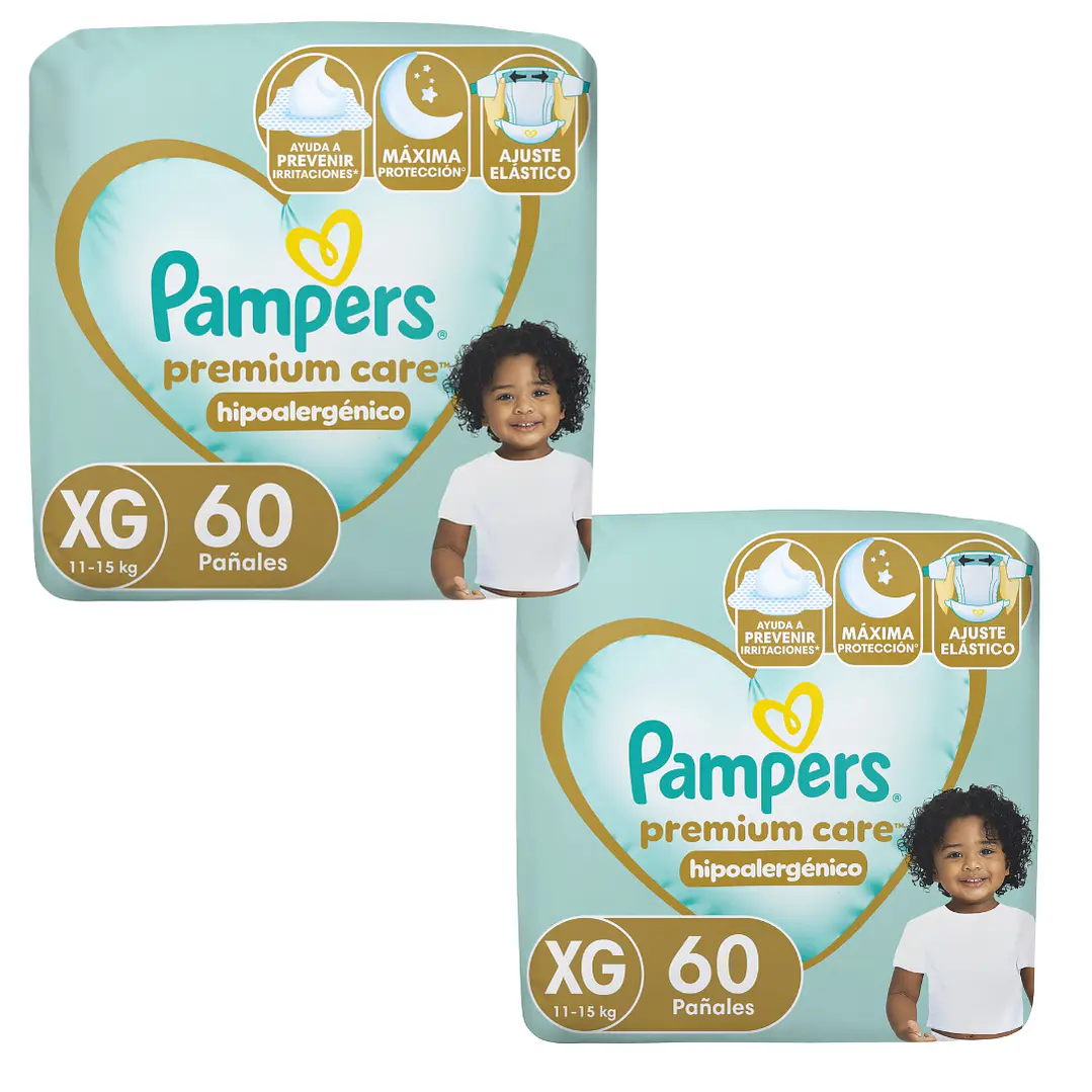 pampers premium care XG 60 2