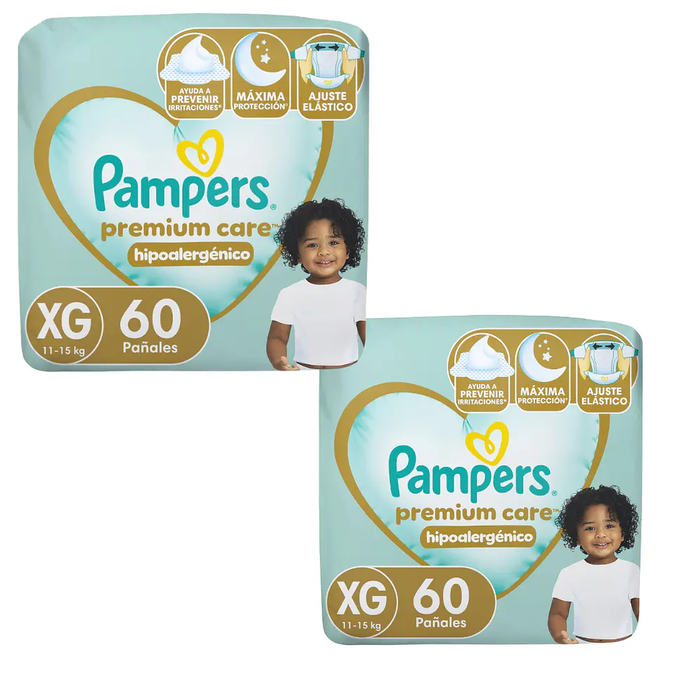 pampers premium care XG 60 2