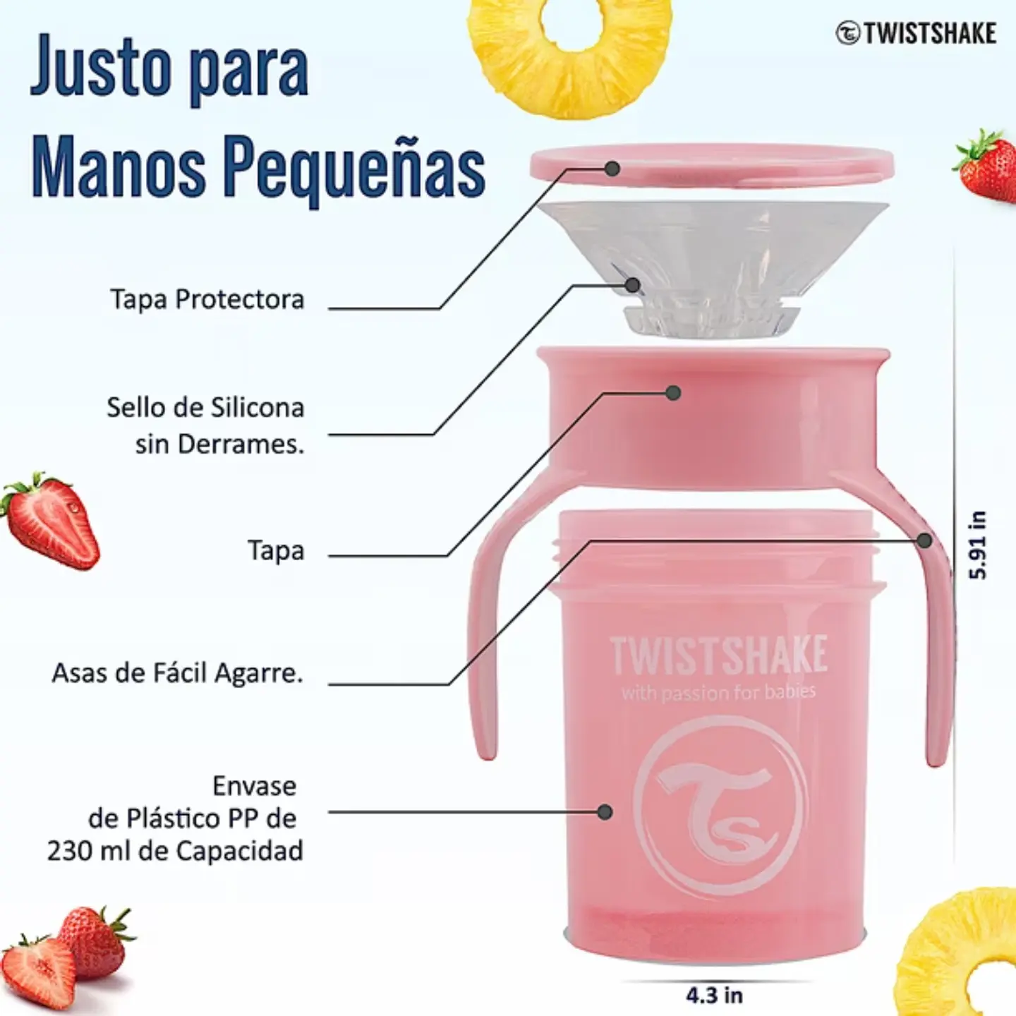 Vaso 360° Twistshake 1