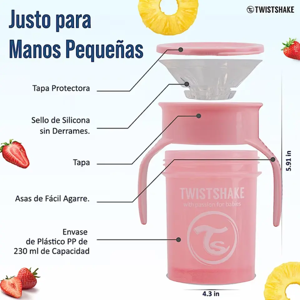 Vaso 360° Twistshake 1