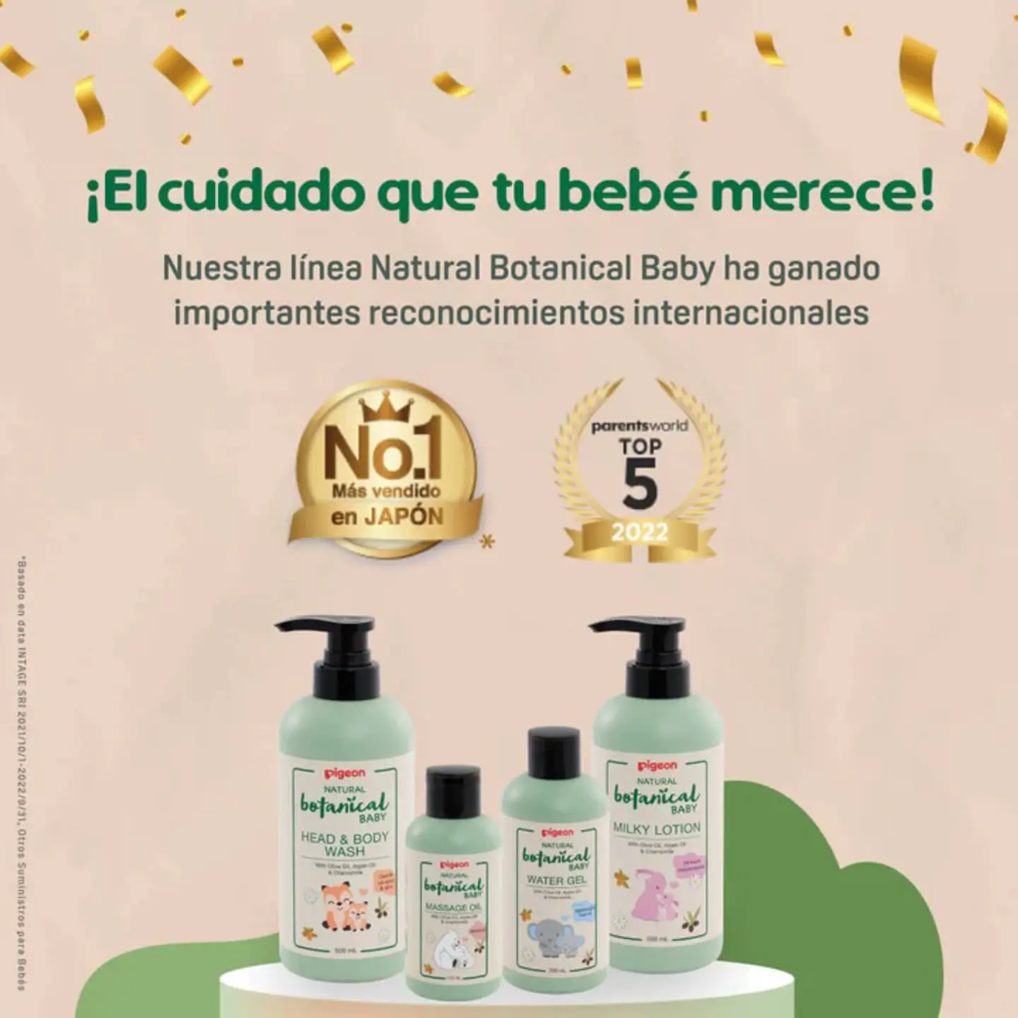 Locion corporal Pigeon 200ML 3