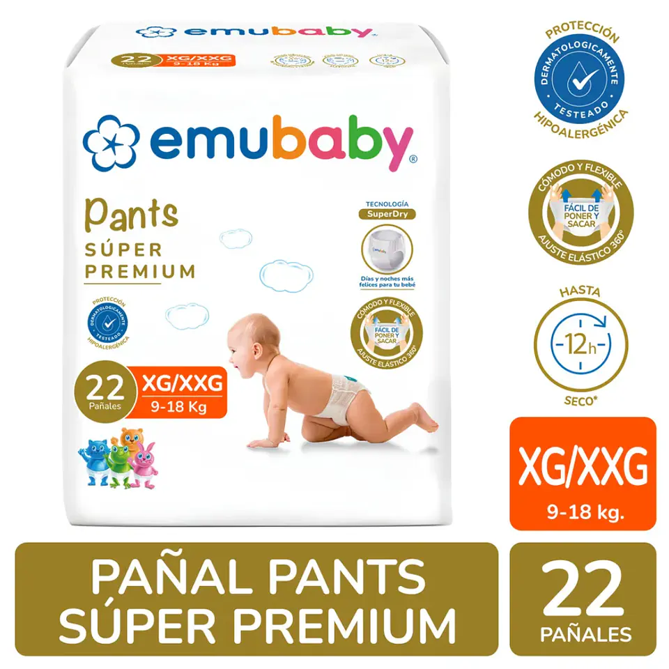 Emubaby Pants XG/XXG 1