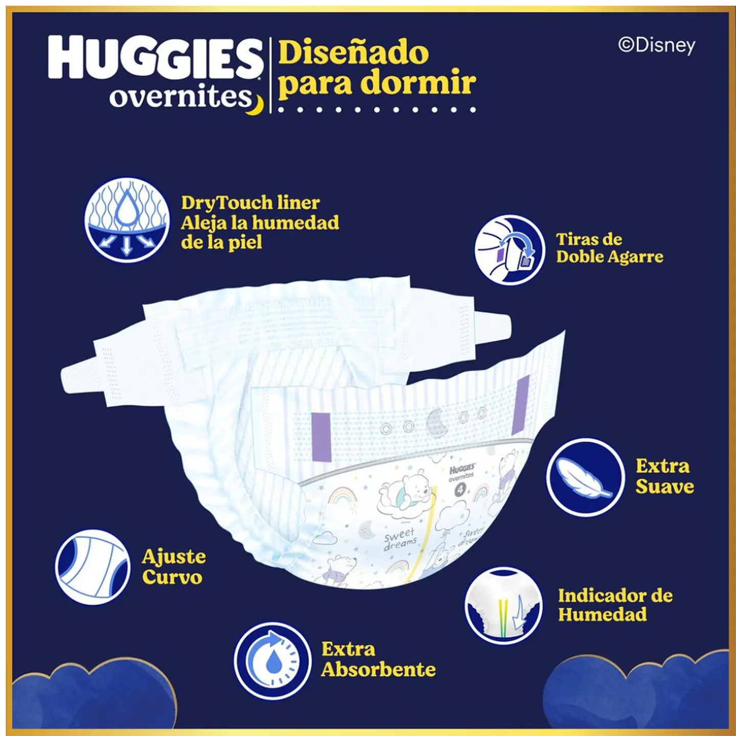 Huggies overnites XXG 4