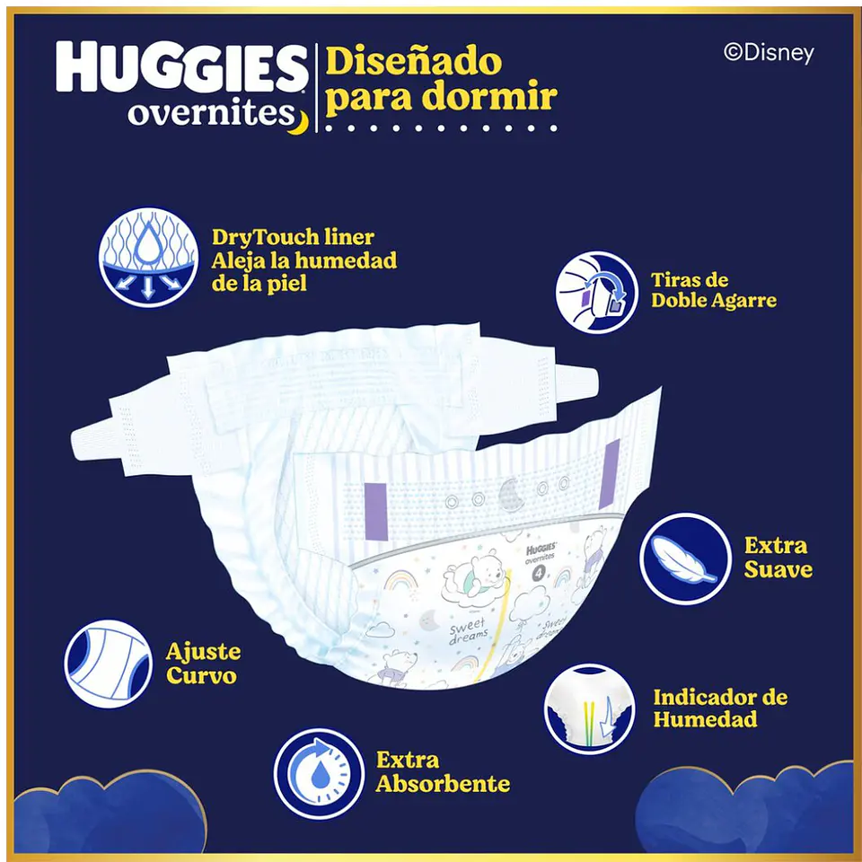 Huggies overnites XXG 4