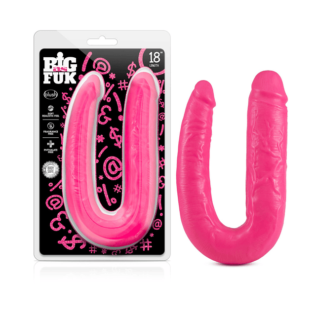 Dildo Doble Big As Fuk 18″