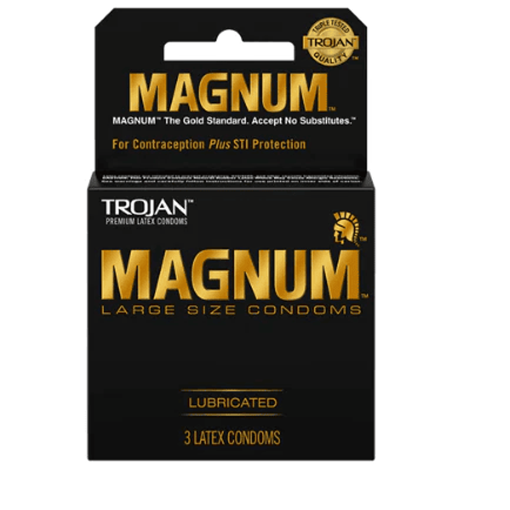 Pack x 3 Condón Trojan Magnum Large 1