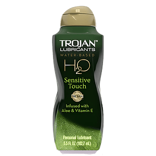 Lubricante Trojan Sensitive Touch Aloe 162ml