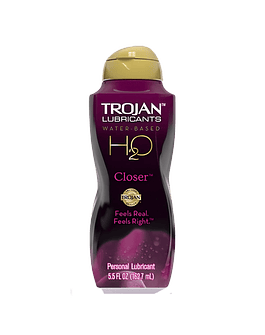 Lubricante Trojan H2O Closer 162ml