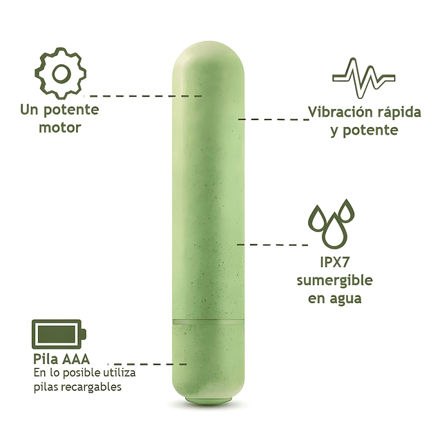 Gaia Eco Bullet Green